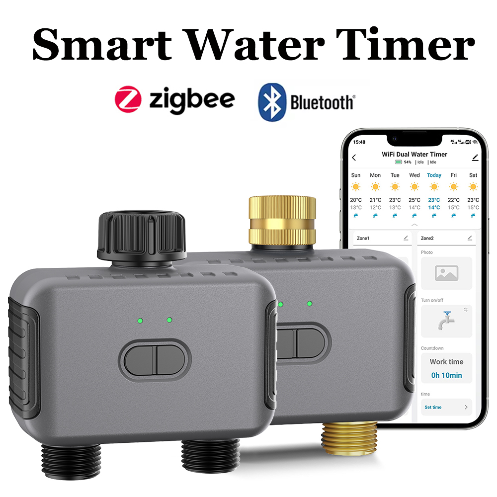 Automatic Watering - Tuya Akıllı Su Zamanlayıcı Zigbee/BT Otomatik