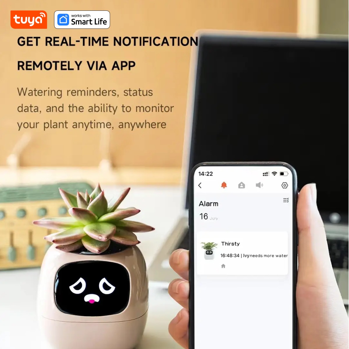 Pembe Tuya Ivy akıllı ekici, 4 - Smart Pot incelemesi ve fiyatı