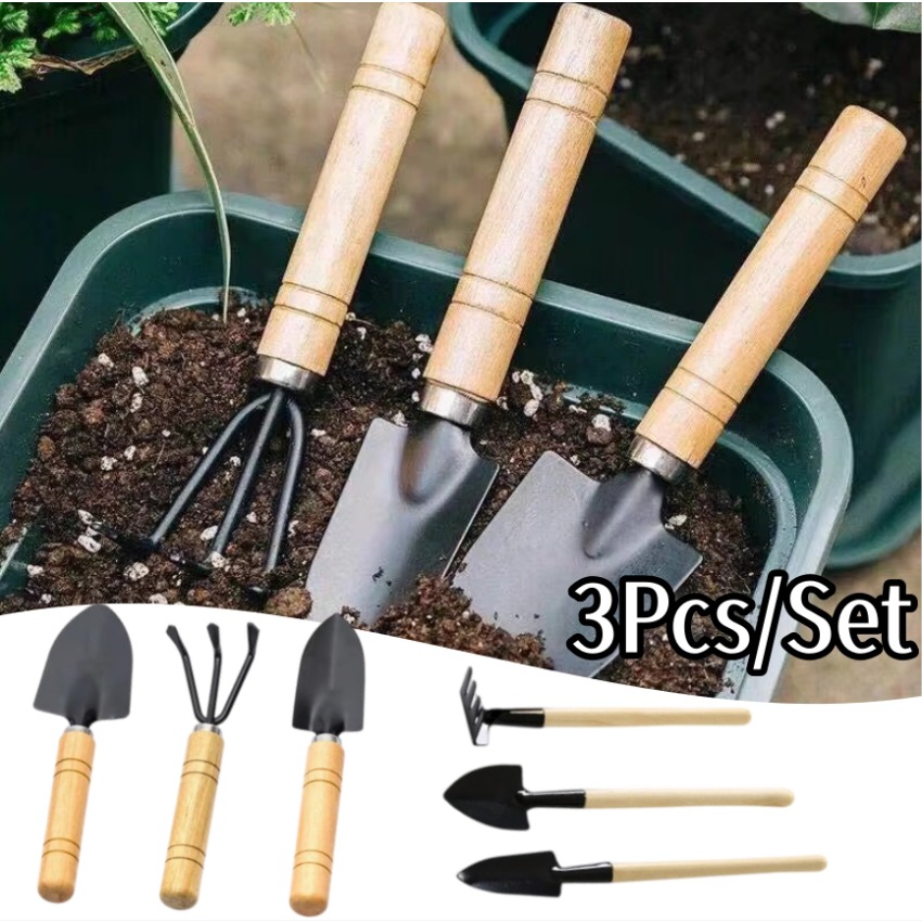 3 Adet/Set Mini Bahçe Aletleri - Indoor Garden Kit incelemesi ve fiyatı